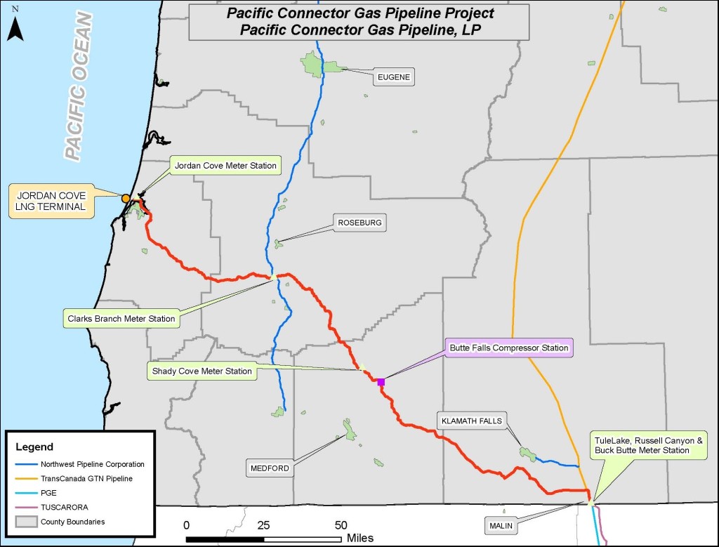 Draft Environmental Review for Jordan Cove LNG and Pacific Connector ...