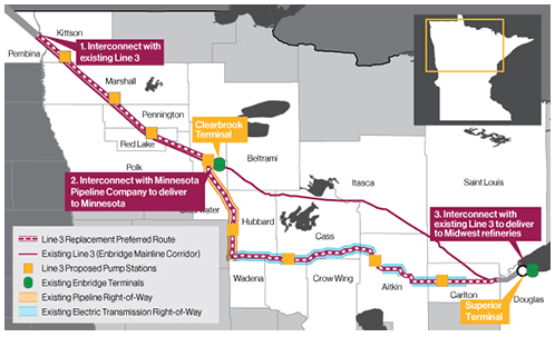 Minnesota Regulators Clear Environmental Review for Enbridge's $2.9 Billion Oil Pipeline