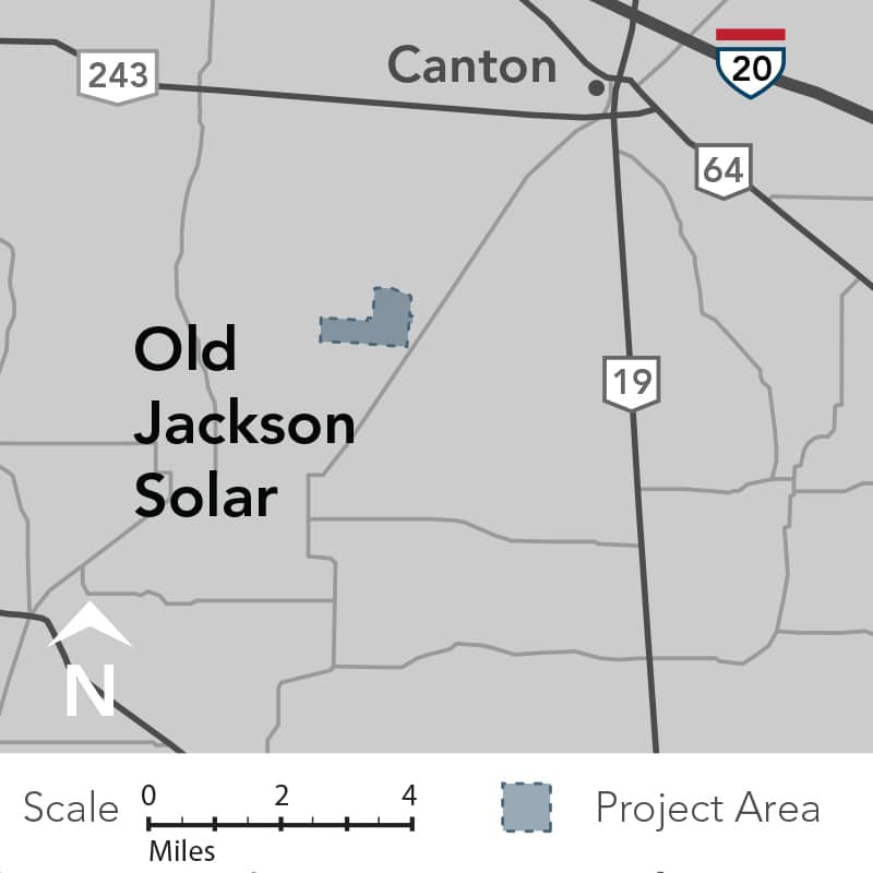 old jackson solar map