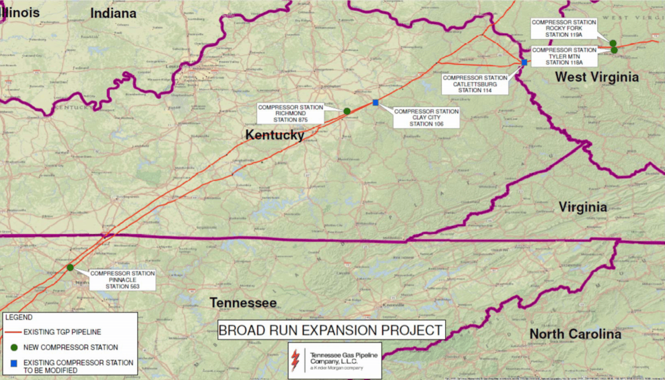 Tennessee Gas Pipeline Project