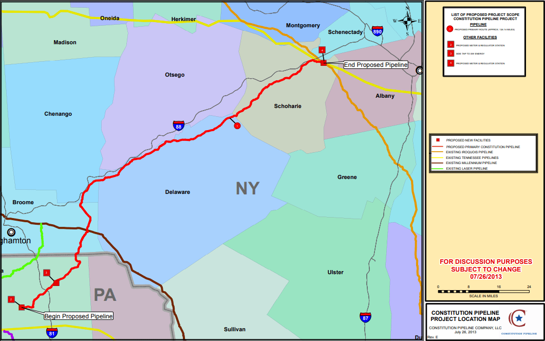 Williams Cancels Constitution Pipeline Project Citing Diminished Returns