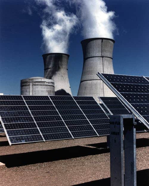 Solar Panels Power Plants