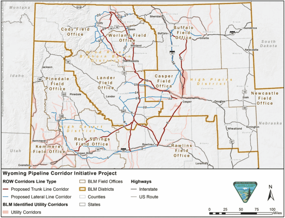 U.S. Interior Department Issues Draft Review for Wyoming’s Carbon Dioxide Pipeline Initiative