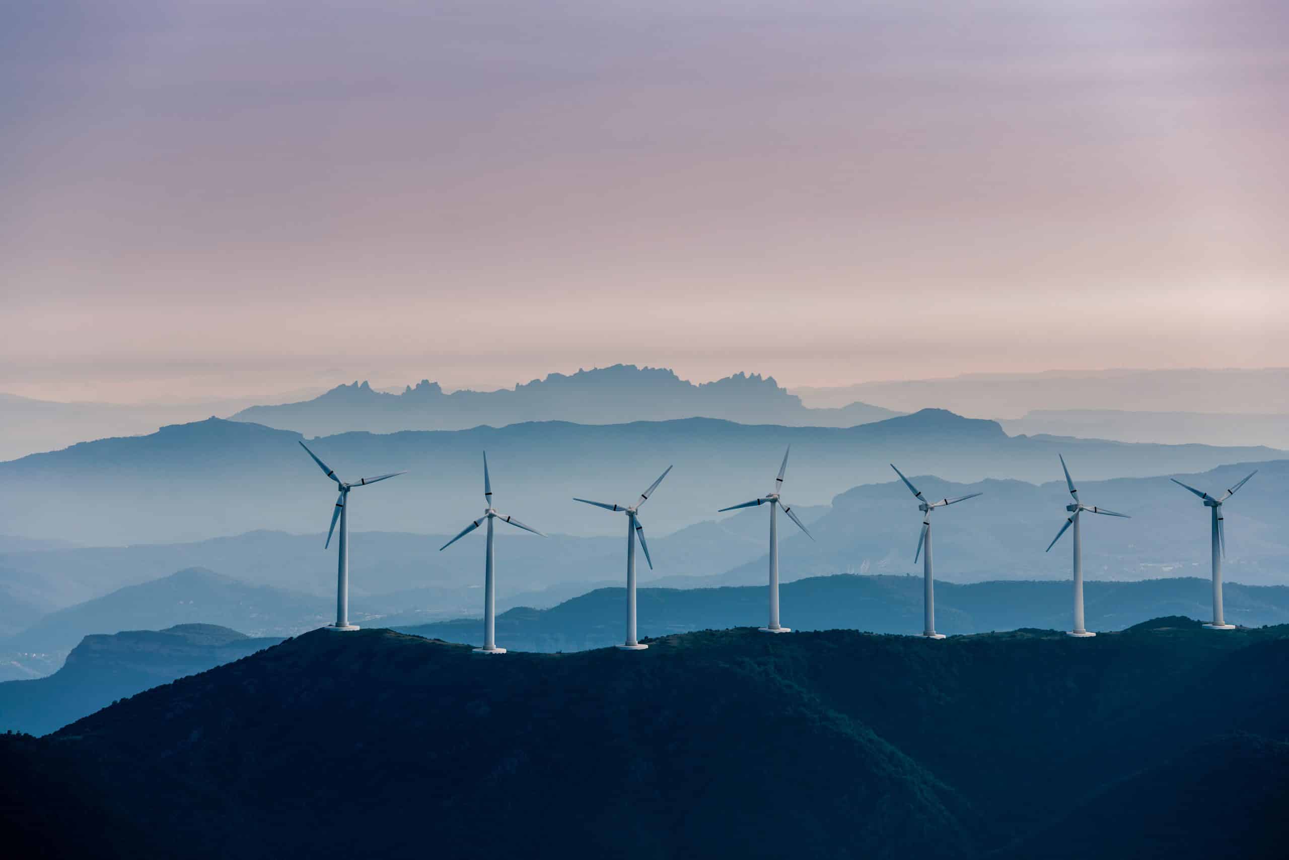 renewable energy wind energy with windmills