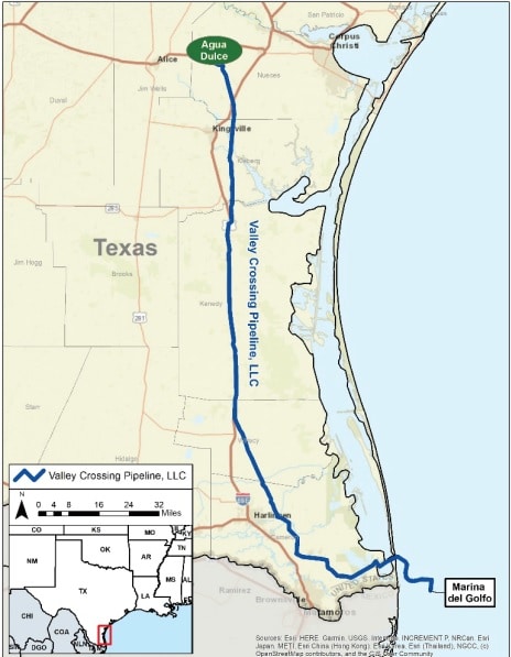 DOE LNG pipeline project