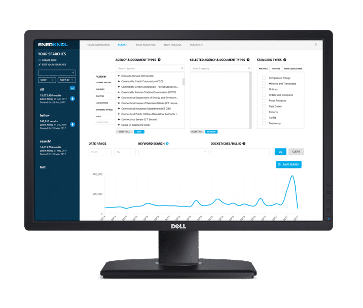 EnerKnol Platform Dashboard Interface